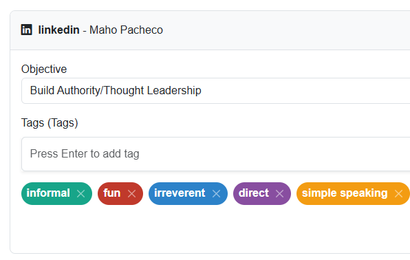 Step 2: Select Your Goal